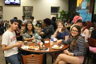 We hope we see you at Late (K)Night Breakfast on Monday! Our students from 2014 wish they... read more on Instagram.